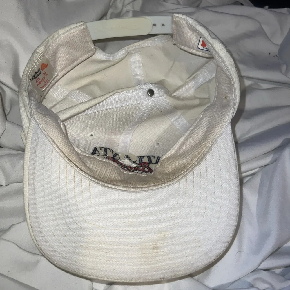 White Atlanta Braves 92' Western Division Champs Hat Designer Award Headwear MLB